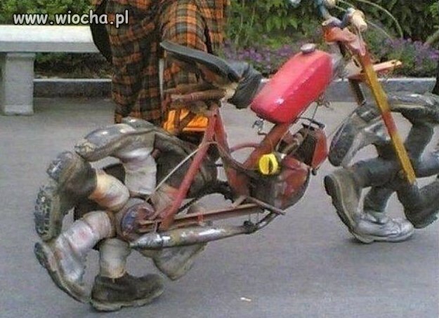 Jadę z buta...