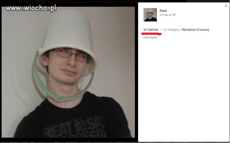 Dawid w hełmie