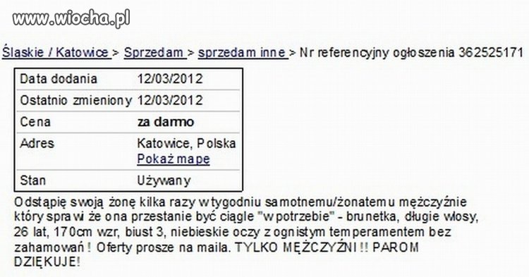 Nie wiesz co zrobić z żoną