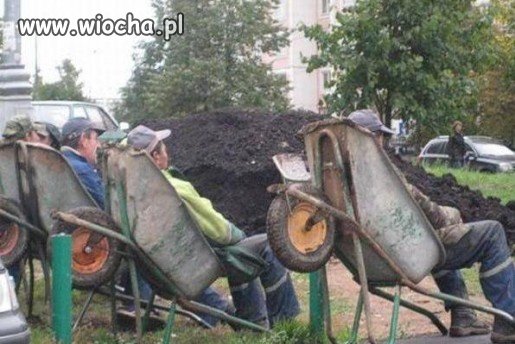 Majster łopata się złamała