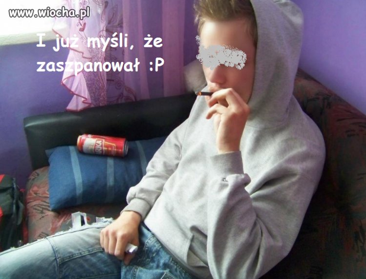 I już myśli, że zaszpanował 