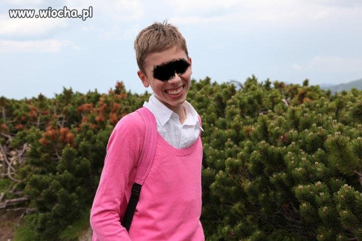 Różowo haha