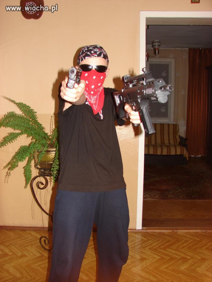 Kolejny "gangster"