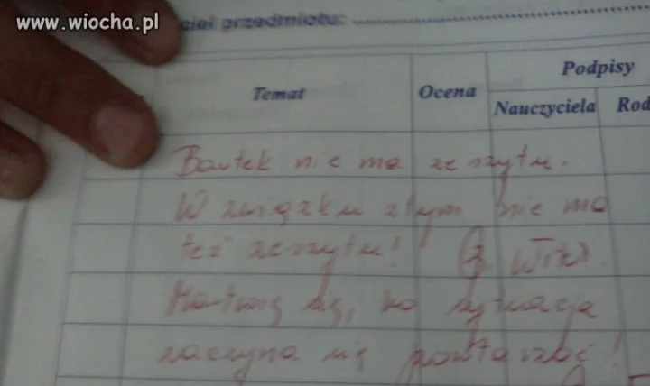 To napisała polonistka...