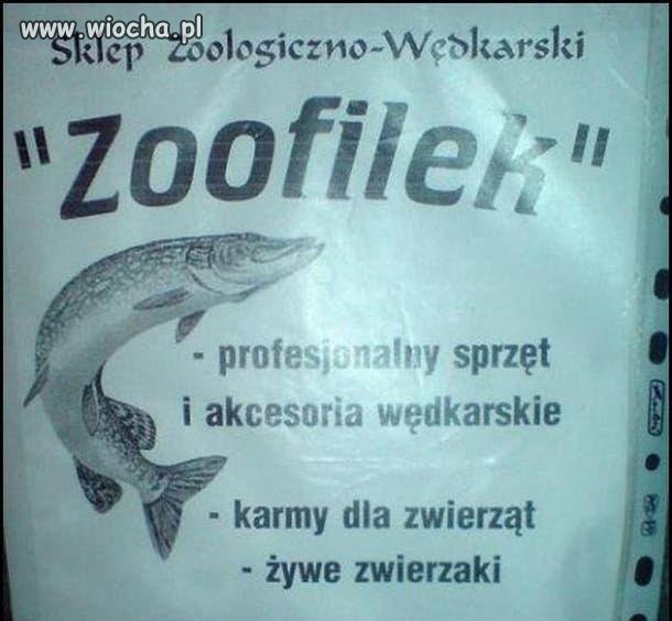 Sklep zoologiczno-wędkarski Zoofilek