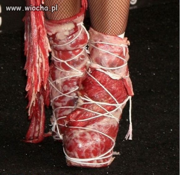 Mięsiste te buciki 