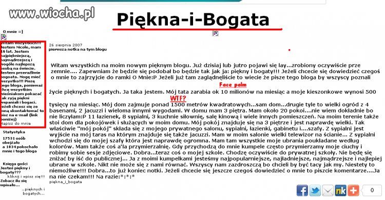 Takie tam...