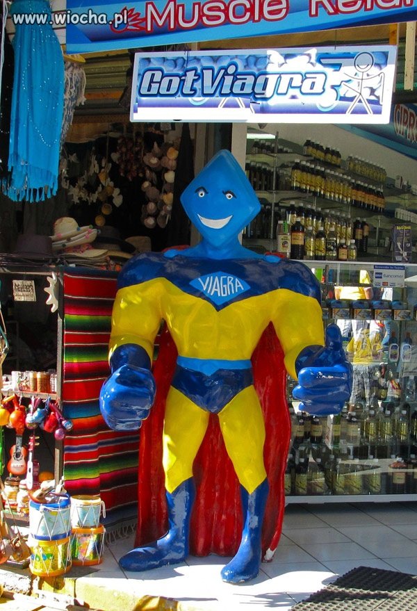 Jakiś nowy Superbohater???...Viagroman??