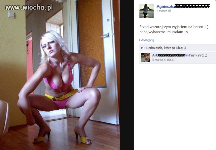 Fotka przed wyjściem na basen... 