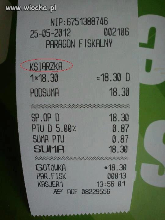 Kupić "ksiąrzkę"
