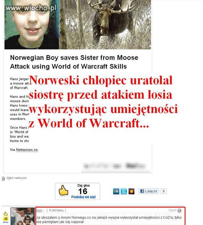 Umiejętności  z WOW i COD,a