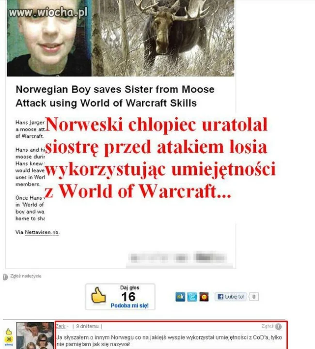 Umiejętności  z WOW i COD,a