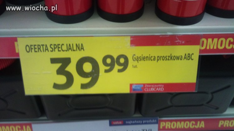 Gąsienica proszkowa ABC
