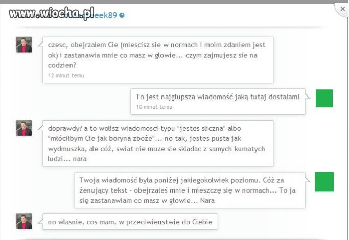 Takich kretynów jest pełno na fotce