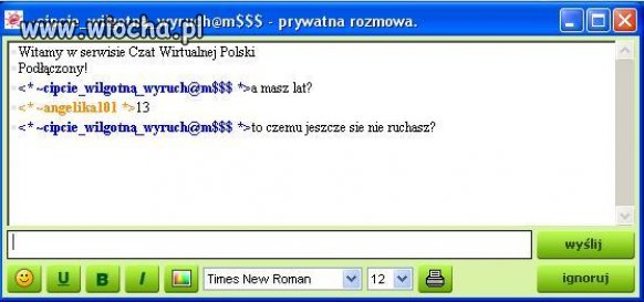 Czat ... dla podstawówki...