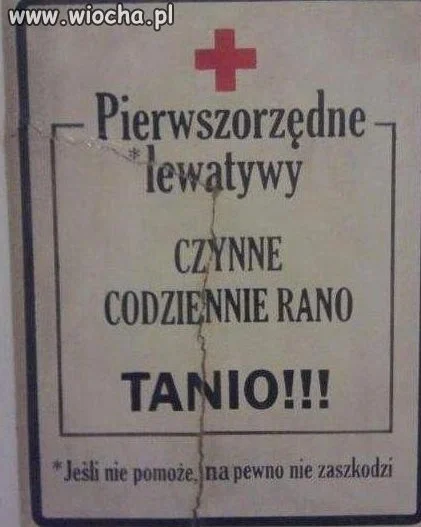 Pierwszorzędne lewatywy 