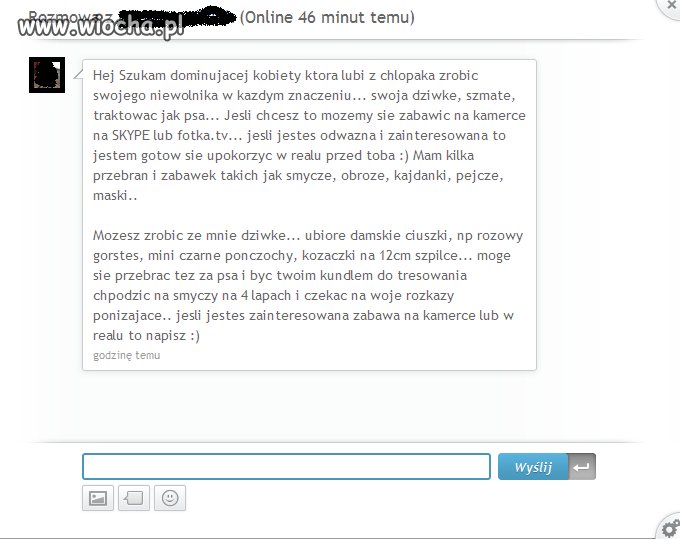 Piesek dominującej kobiety