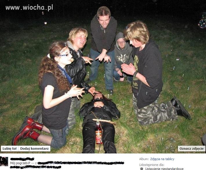 "Mój pogrzeb"