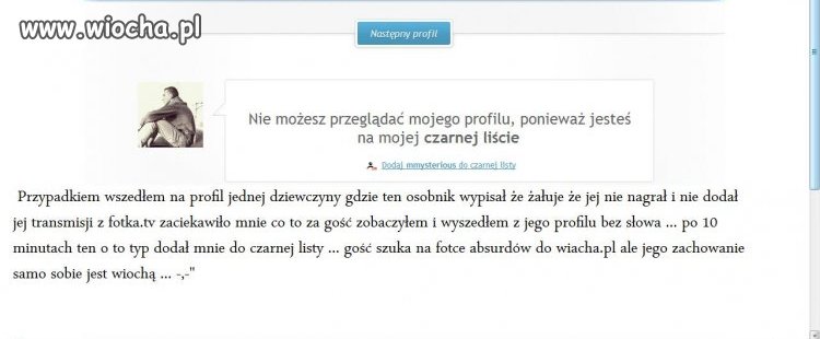 Zachowanie godne na ...