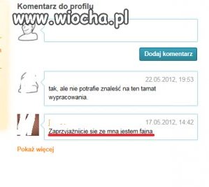 Przyjaźnie przez Internet ...
