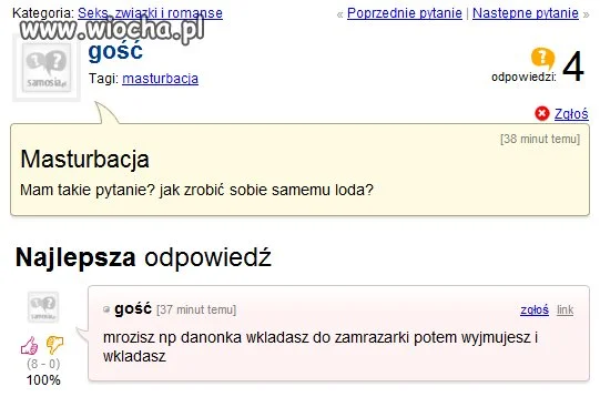Jakie pytanie...