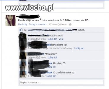 Związek na FB. Z  osobą której nie znasz. LooL