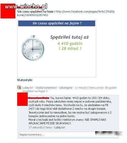 Facebook i oburzenie...