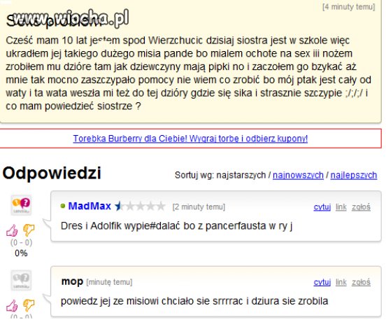 10 latek i miś panda.