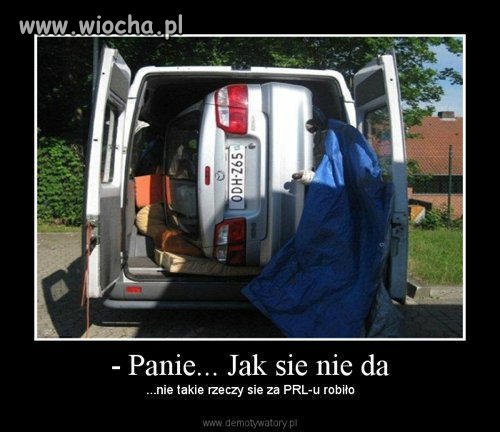 Fajnie zaparkował ktoś