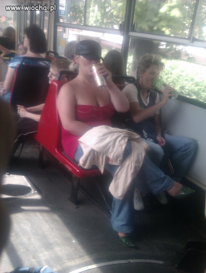 O mój boże, takie coś w autobusie!!