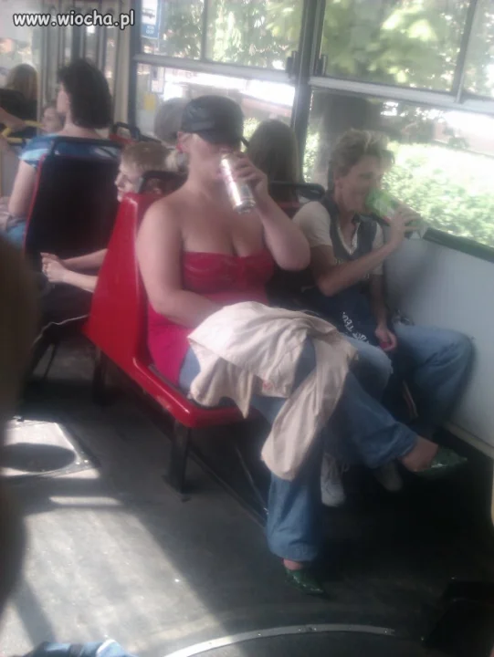 O mój boże, takie coś w autobusie!!