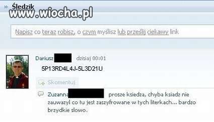 Ksiądz jest...