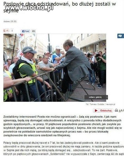 W dupach im się poprzewracało