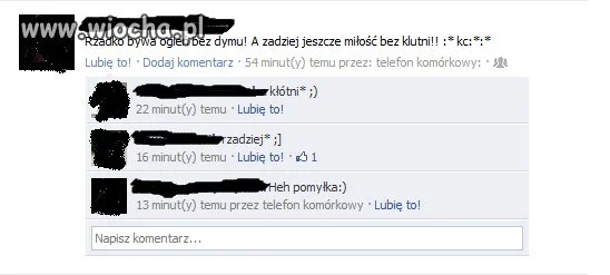 Wiocha na facebooku