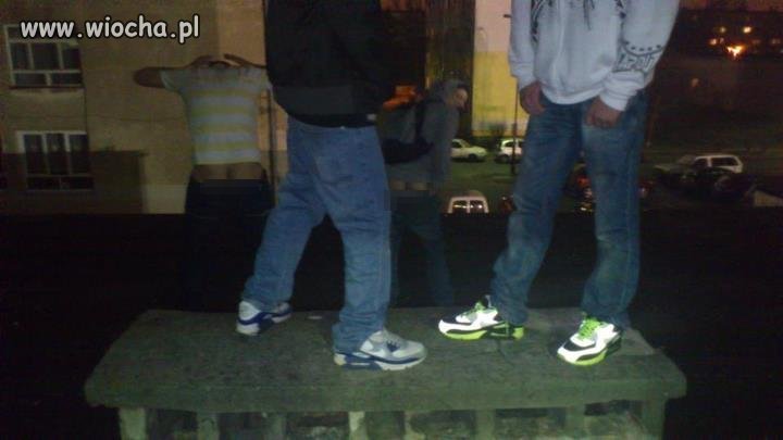 Szpan na AirMaxy