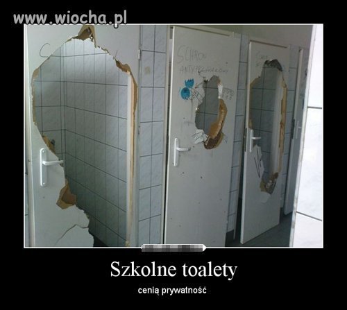 Szkolne "Łazienki"