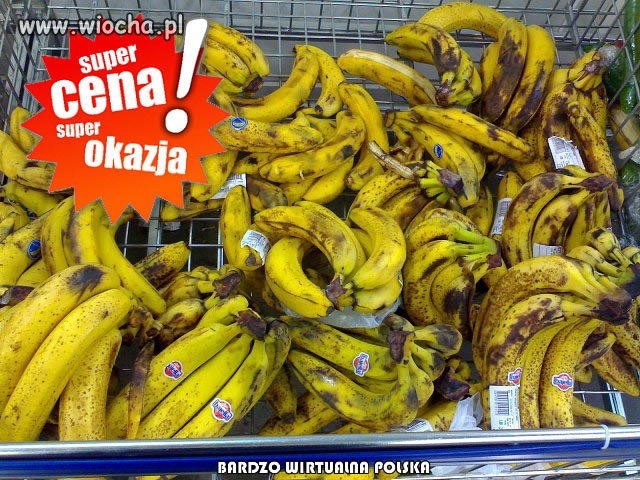 Promocja w supermarkecie.