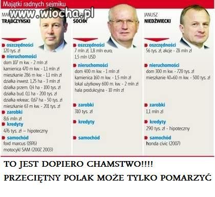 I pomyśleć że to wszystko za nasze pieniądze...