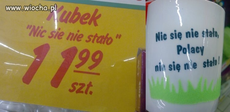 Kubek "Nic się nie stało"