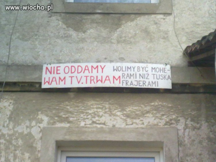 NIE ODDAMY WAM TV. TRWAM