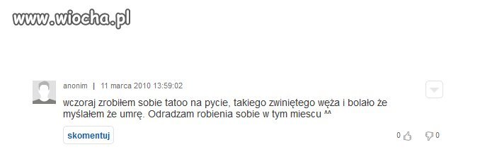 Gościu mnie rozwalił