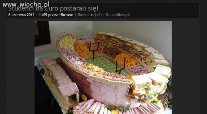 "Studenci na Euro postarali się"