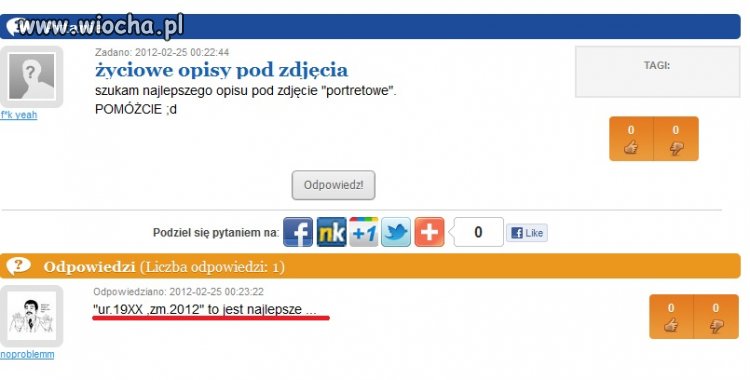Szukam najlepszego opisu pod zdjęcie