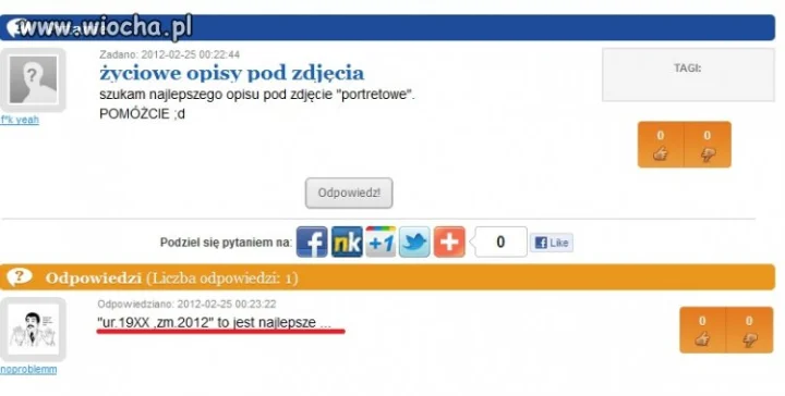 Szukam najlepszego opisu pod zdjęcie