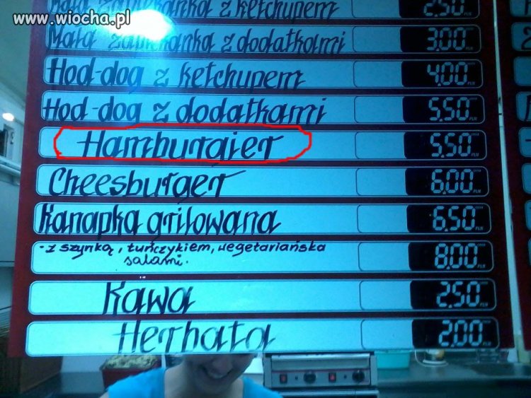 Takie tam menu 