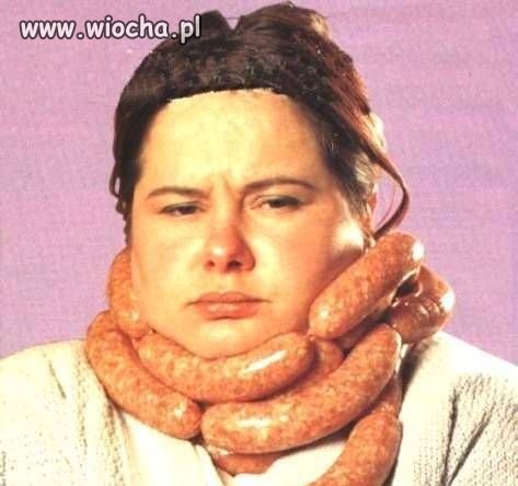Okład z kiełbas