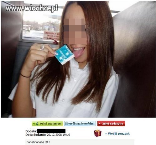 Współczesna nastolatka.