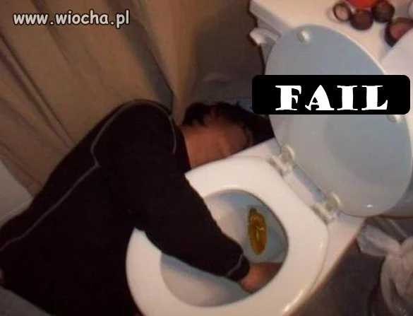 Z ręką... w KIBLU !