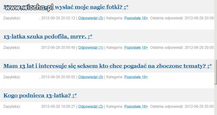 Dzisiejsze 13-latki.