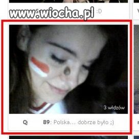 Chyba jej sie flagi popieprzyły... 